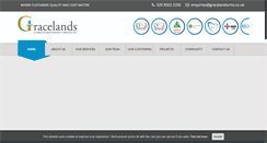 Desktop Screenshot of gracelandscms.com